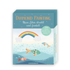 Diamond-Painting-Geschenkset „Mein Leben strahlt und funkelt“ – Kreativbox mit Regenbogen- und Fischmotiven, über 2000 Diamanten.