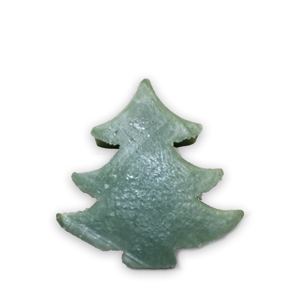 seife, gruen, tannenbaumform