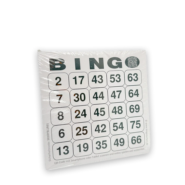 karte, extra große zahlen, bingo, spiel