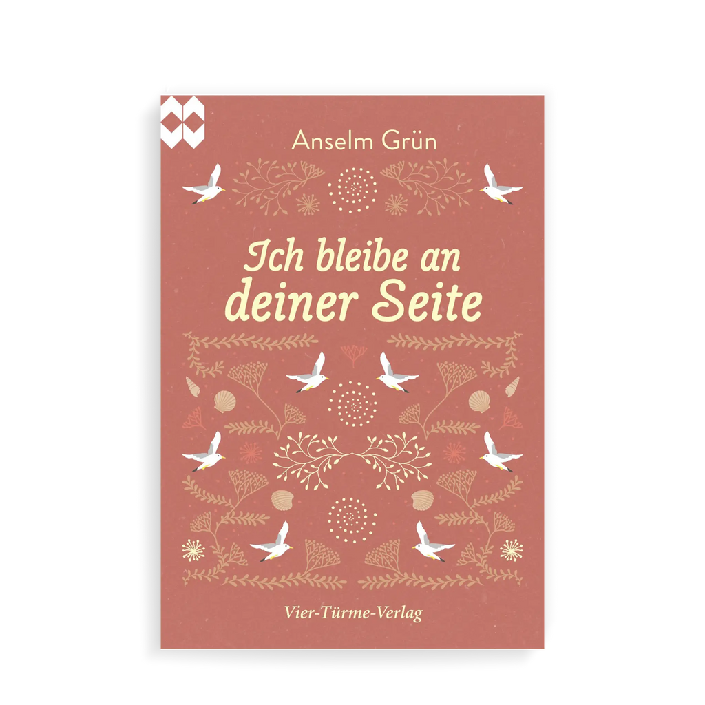 Tauben, Blumen, Ranken, Ornamente