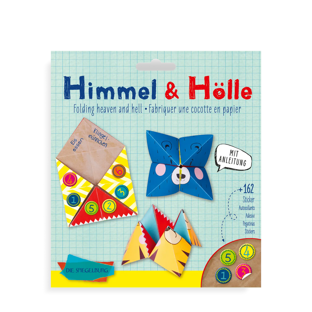 Faltblätter, Tier, Briefumschlag, bunt