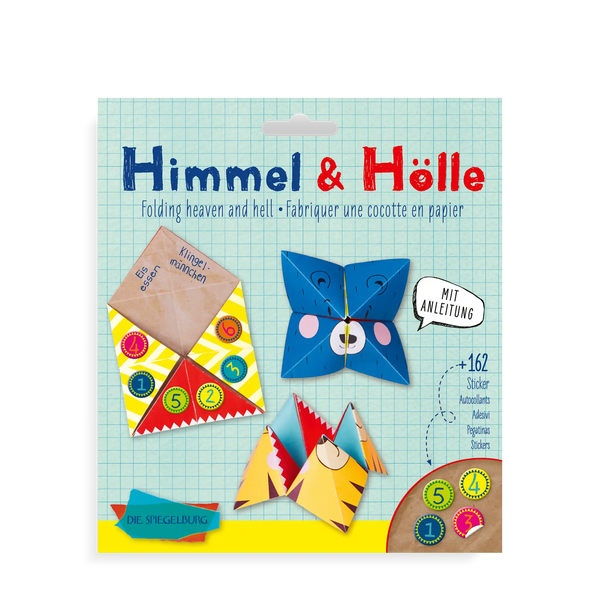 Faltblätter, Tier, Briefumschlag, bunt