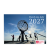 Cover von Jahreskalender Durch das Jahr 2027 mit blauem Himmel und Stahlkonstruktion