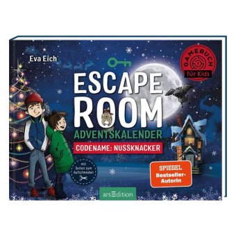 Kalender für Kinder: Escape-Room-Adventskalender Codename: Nussknacker 