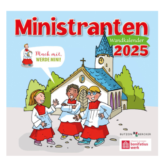 Wandkalender: Ministranten-Kalender 2025 