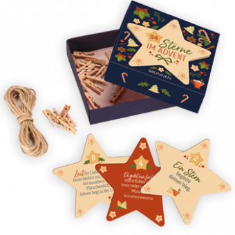 Kalender: "24 Sterne im Advent" 