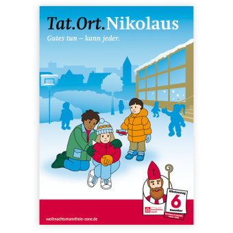 Plakat "Tat.Ort.Nikolaus" 